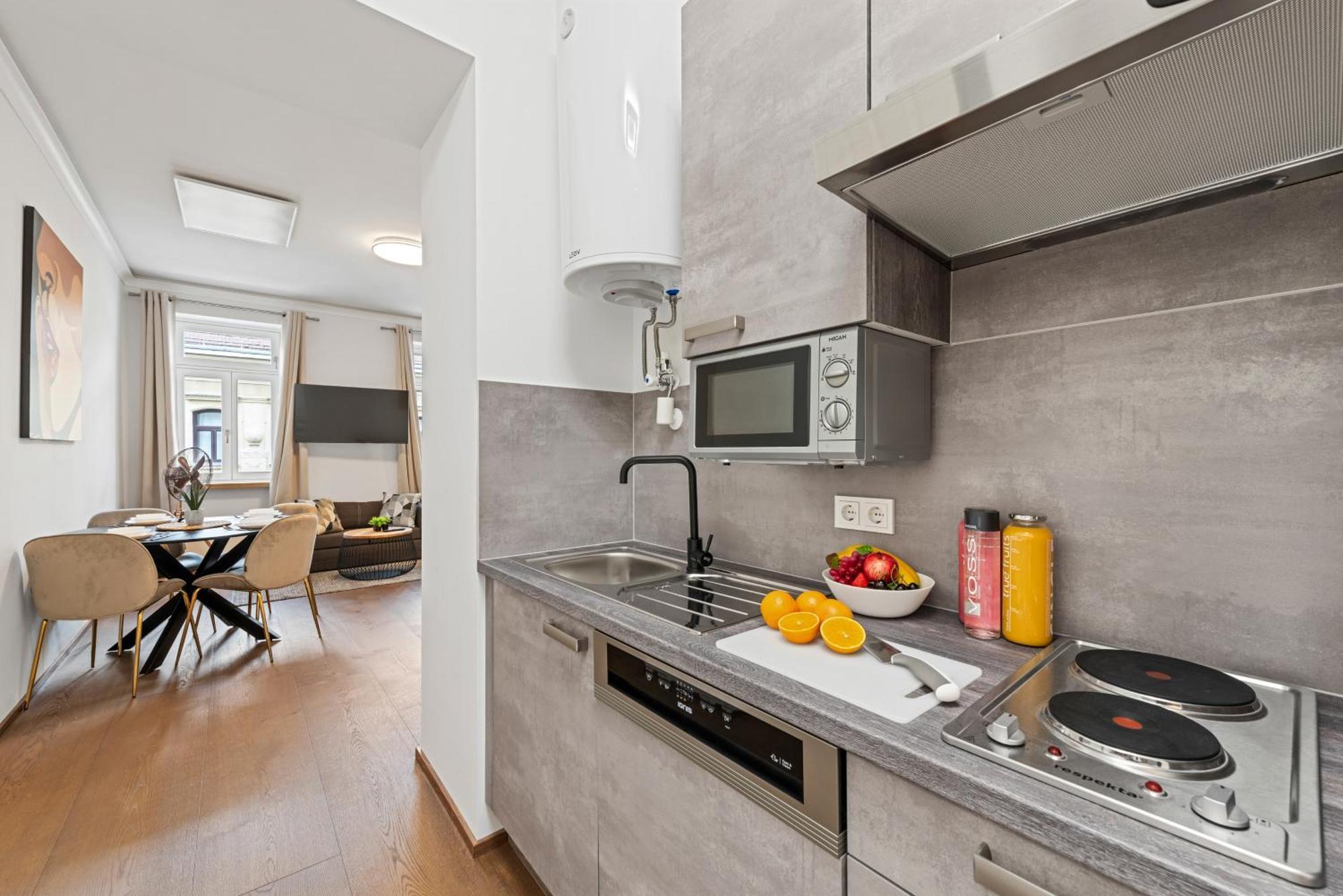 Apartment Stylish Studio, Smart Tv, 2 Beds Wien
