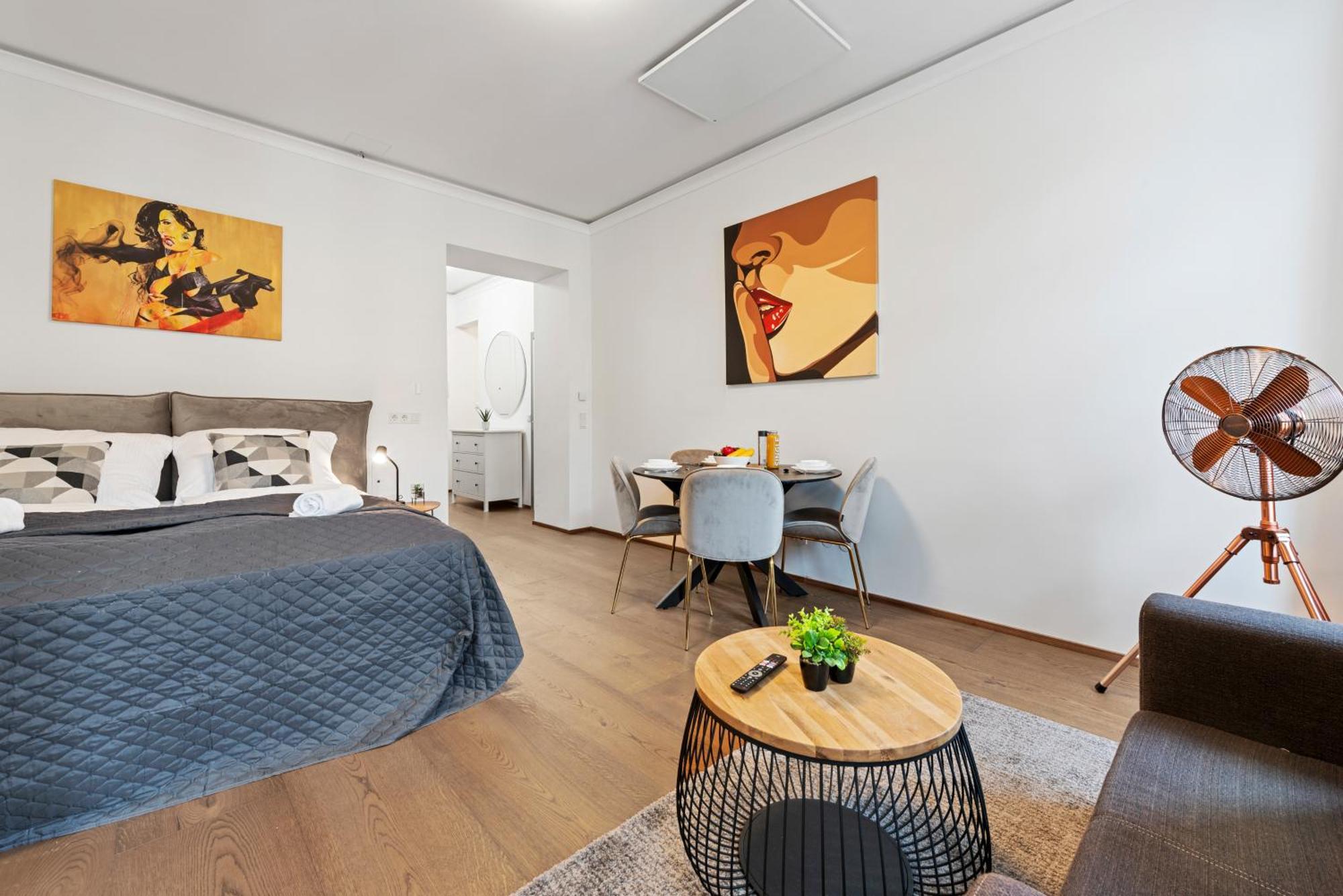 Apartment Stylish Studio, Smart Tv, 2 Beds